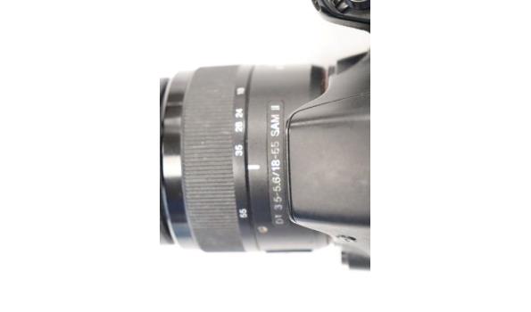 Digitale fotocamera SONY, type 58 + lens SAM II 18-55mm, zonder batterij/lader, werking niet gekend